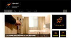Desktop Screenshot of businessage.ro